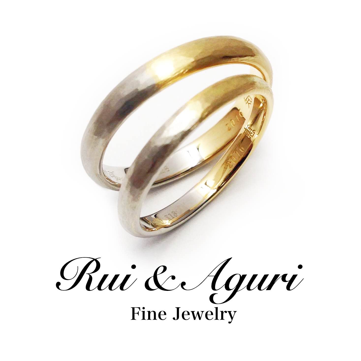 platinum gold wedding rings Rui & Aguri Fine Jewelry