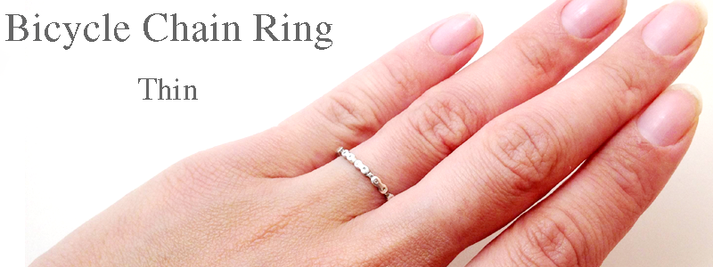 Bicycle Chain Ring Rui & Aguri Fine Jewelry
