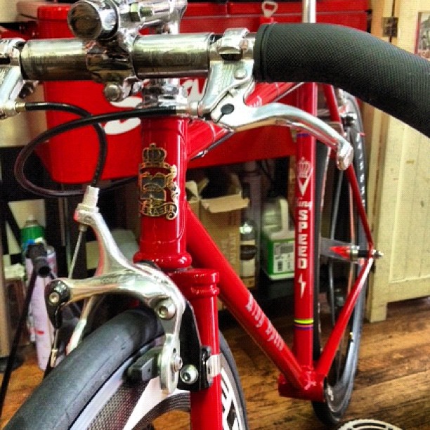 Kingspeed bicycle head badge emblem by Rui & Aguri Fine Jewelry
